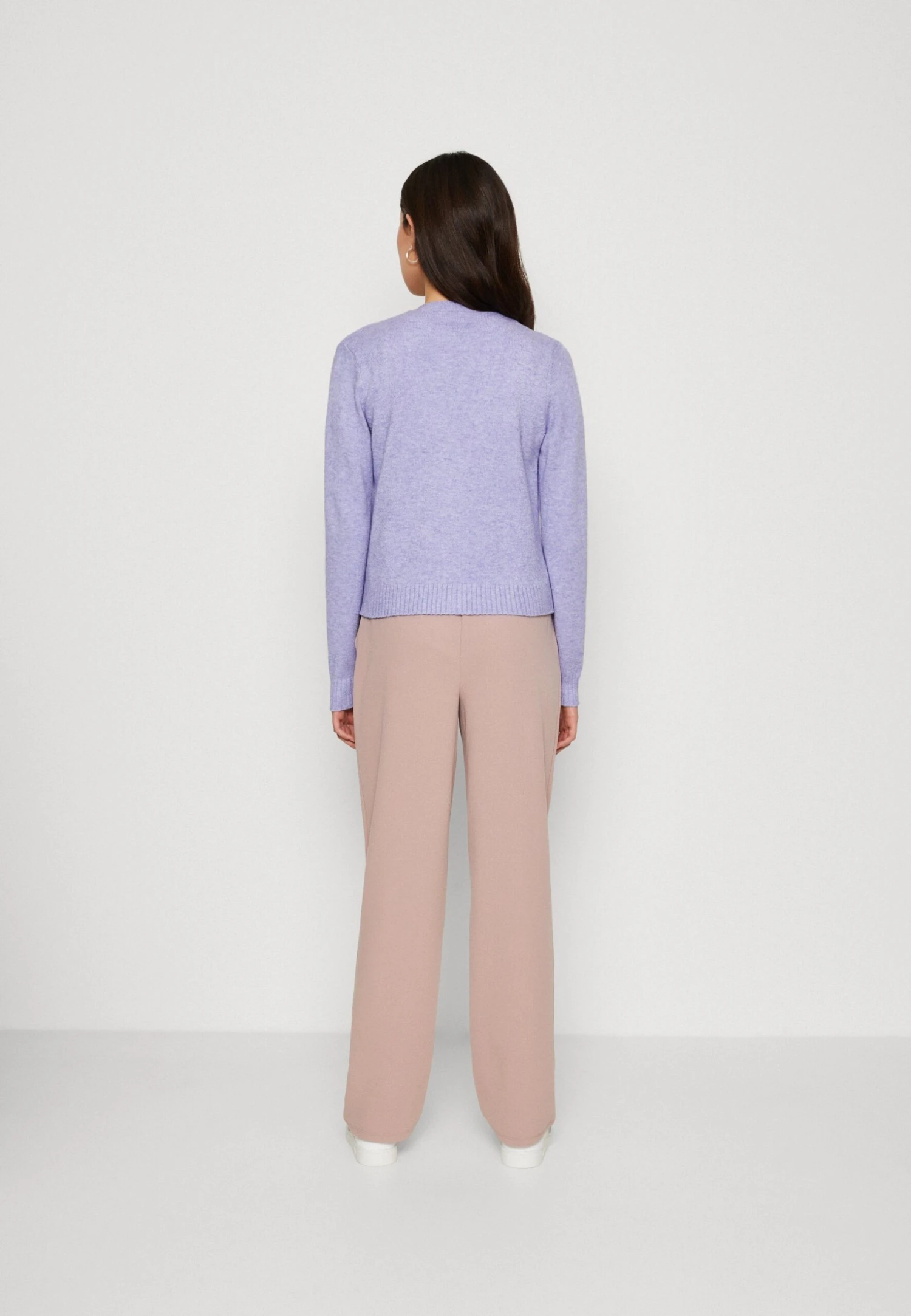 Vila Viril Short Cardigan - Vest - Sweet Lavender 5 Vila Viril Short Cardigan - Vest - Sweet Lavender - Afbeelding 3