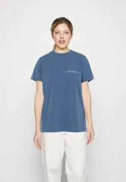 Vila Vipure Love- T-Shirt Print - Federal Blue