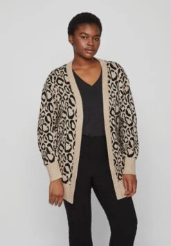 Curve – Gemusterter - Vest - Natural Melange