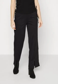 Viameron Wide Pants - Broek - Black