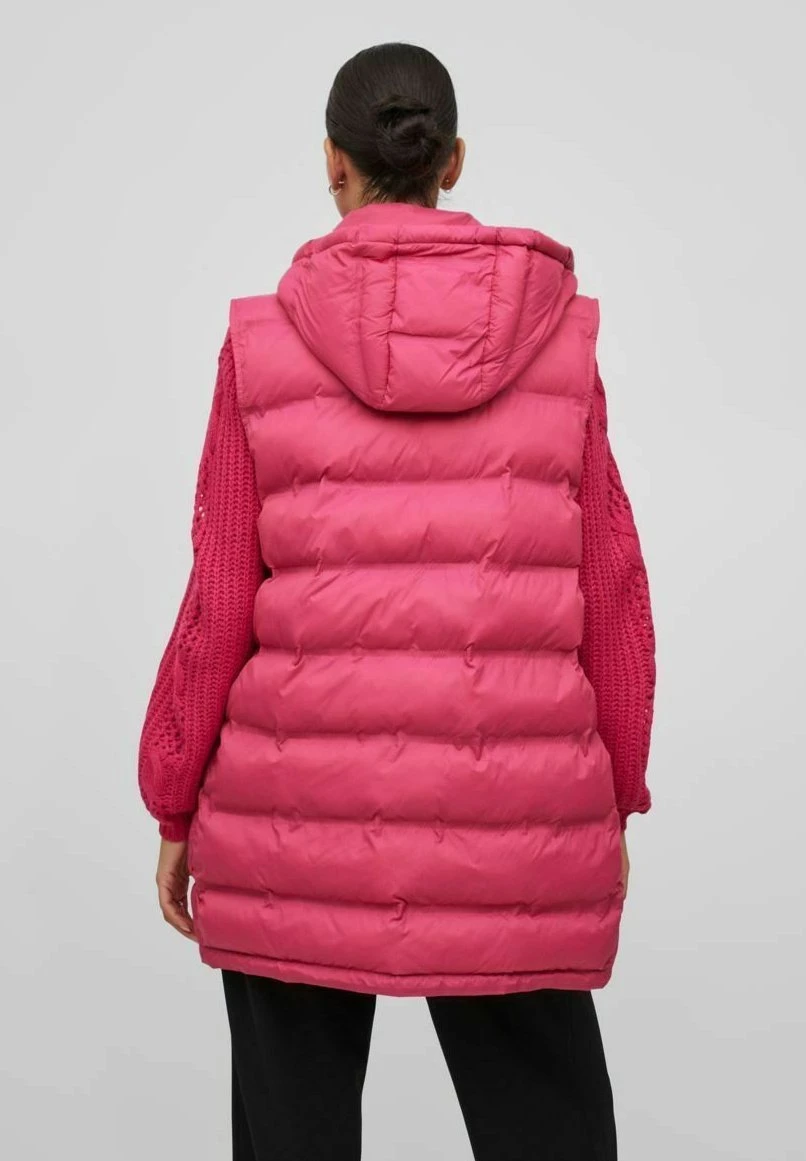 Vila Vitrish New Noos - Bodywarmer - Pink Yarrow 5 Vila Vitrish New Noos - Bodywarmer - Pink Yarrow - Afbeelding 3
