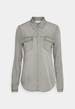 Vila Vibista/Su-Noos - Overhemdblouse - Light Grey Denim -Dames fca635c4c28e4a638a490be26ea2ef81
